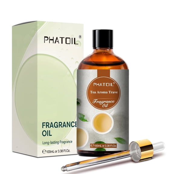 PHATOIL 100ml Tea Fragrance Oil for Diffusers, Home Care, Candle Making Scents, Fragrance, Aromatherapy, Humidifiers, Gifts, Tea Aroma Travel Scent
