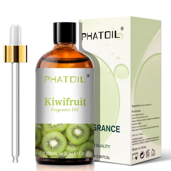 PHATOIL Kiwifruit Essential Oils Fruit Scented Oil 100ml, Fragrance Oil for Candle Making, Soap Making, Diffuser Oil