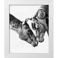 thumbnail image 1 of PHBurchett 12x14 White Modern Wood Framed Museum Art Print Titled - Equine Portrait VI, 1 of 4