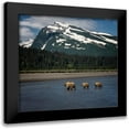 thumbnail image 1 of PHBurchett 13x12 Black Modern Framed Museum Art Print Titled - Bear Life V, 1 of 5