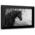 thumbnail image 1 of PHBurchett 18x14 Black Modern Framed Museum Art Print Titled - Equine Portrait III, 1 of 5