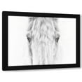 thumbnail image 1 of PHBurchett   24x19 Black Modern Wood Framed Wall Art Titled - Black and White Horse Portrait IV, 1 of 6