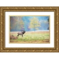 thumbnail image 1 of PHBurchett   32x23 Gold Ornate Wood Framed with Double Matting Museum Art Print Titled - View At Rest IV, 1 of 4