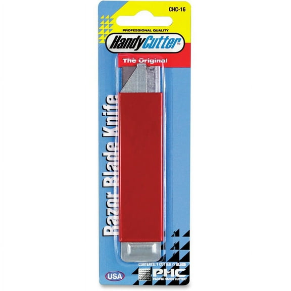 PHC Pacific All Metal Lightweight Cutter - Metal Blade - Tap Open, Tap Close - Assorted - 1 / Pack | Bundle of 5