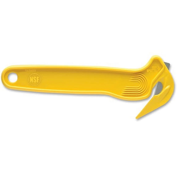 PHC Pacific Disposable Film Cutter - Plastic - Yellow - 1 Each | Bundle of 10 Each