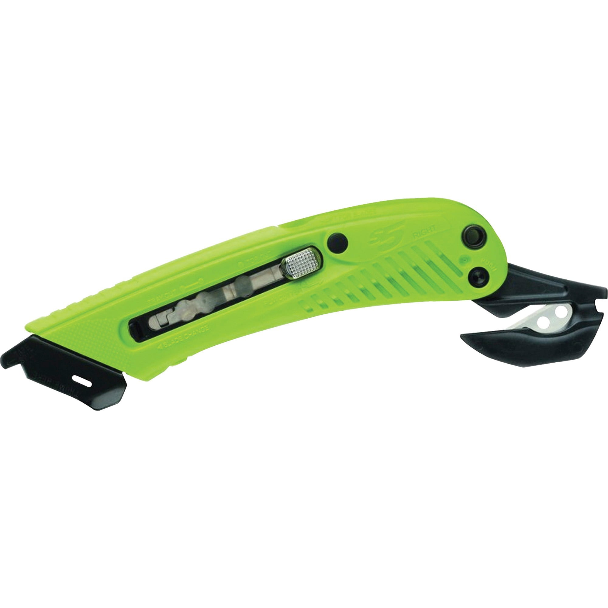 Safety Ceramic Blade Box Cutter, 0.5 Blade, 6.15 Plastic Handle, Green -  Zerbee