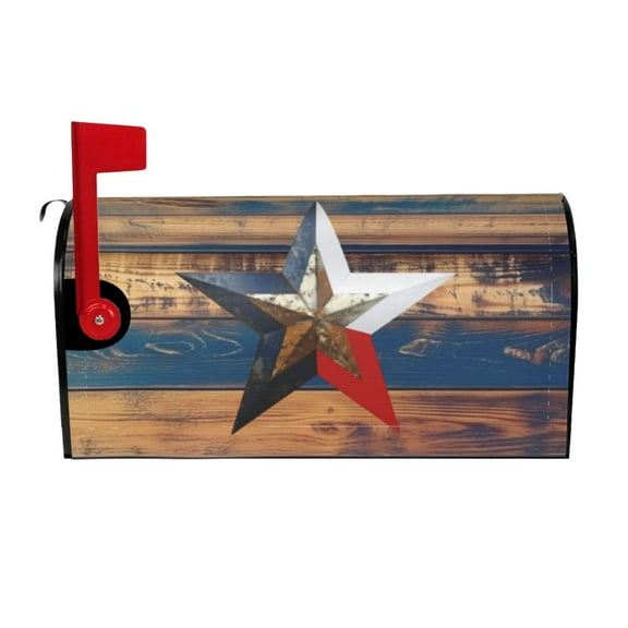 PHELIKA American Star Texas Magnetic Mailbox Covers Standard Size 25.5"H x 21"W