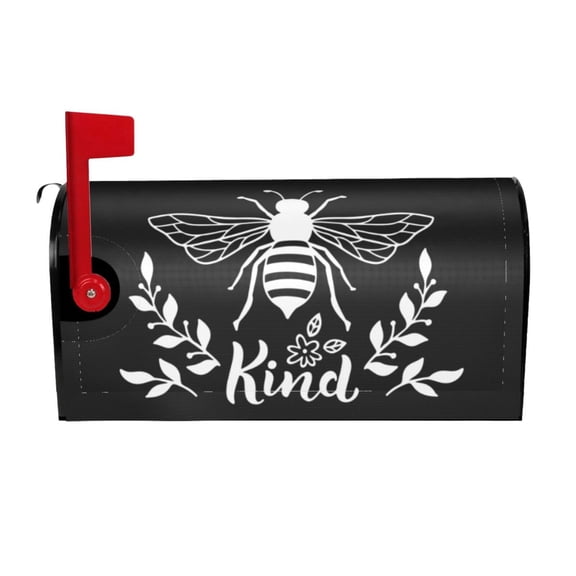 PHELIKA Bee Kind Magnetic Mailbox Covers Standard Size 25.5"H x 21"W