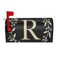 thumbnail image 1 of PHELIKA Classic Monogram Letter R Magnetic Mailbox Covers Standard Size 21"H x 18"W, 1 of 8