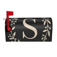 thumbnail image 1 of PHELIKA Classic Monogram Letter S Magnetic Mailbox Covers Standard Size 25.5"H x 21"W, 1 of 8