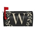 thumbnail image 1 of PHELIKA Classic Monogram Letter W Magnetic Mailbox Covers Standard Size 25.5"H x 21"W, 1 of 8