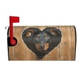 thumbnail image 1 of PHELIKA Housing Mart Dachshund Dog Pattern Magnetic Mailbox Covers Standard Size 21"H x 18"W, 1 of 8