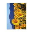thumbnail image 1 of PHELIKA Mountain Full Of Sunflowers 03 All Season Soft Throw Blanket Lightweight Flannel Fleece Blankets 50"x40", 1 of 8