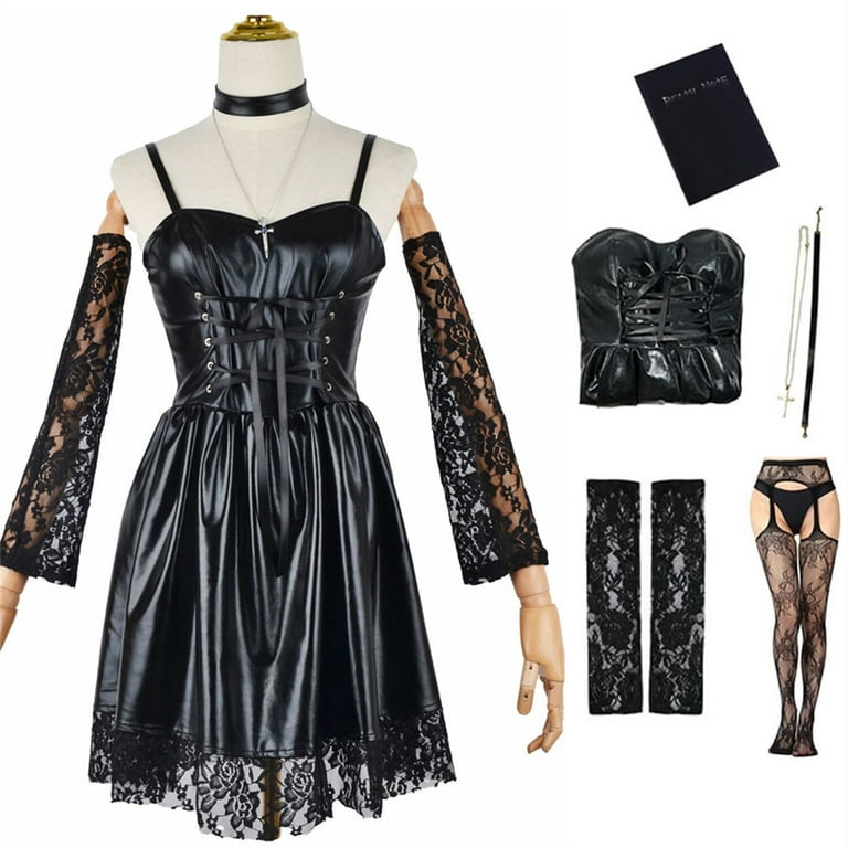  Besutolife Halloween Black Dress Women Halloween