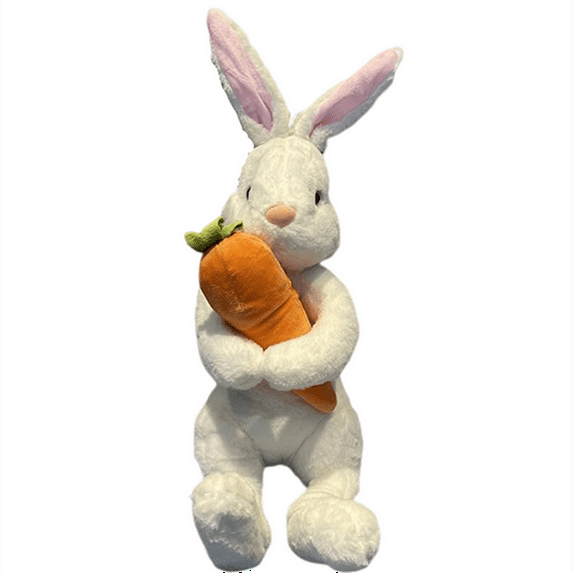 PHENAS Easter Bunny Rabbit Soft Plush Toy 11 Inch Bunny Stuffed Animal Birthday Easter Gift for Toddler Girls Boys Kids