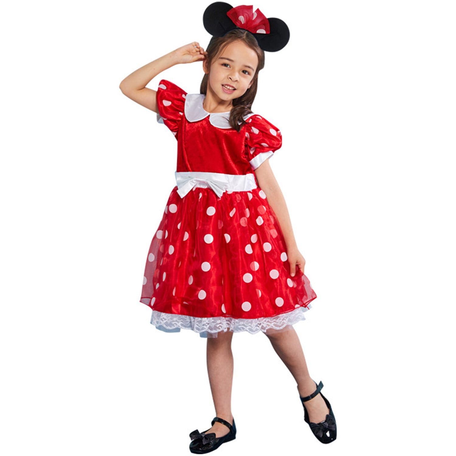 Minnie mouse polka store dot skirt