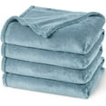 thumbnail image 1 of PHF Fleece King Blanket, Fuzzy Soft Lightweight Blankets for Bed, Sofa, Suitable for All Season, Dusty Blue, 108x90 inches, 1 of 7