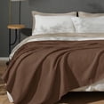 thumbnail image 1 of PHF Cotton Waffle Weave Blanket King Size for Bed, Lightweight Breathable Blanket for Couch, Home Decor Gift, Cappuccino, 104"x 90", 1 of 8