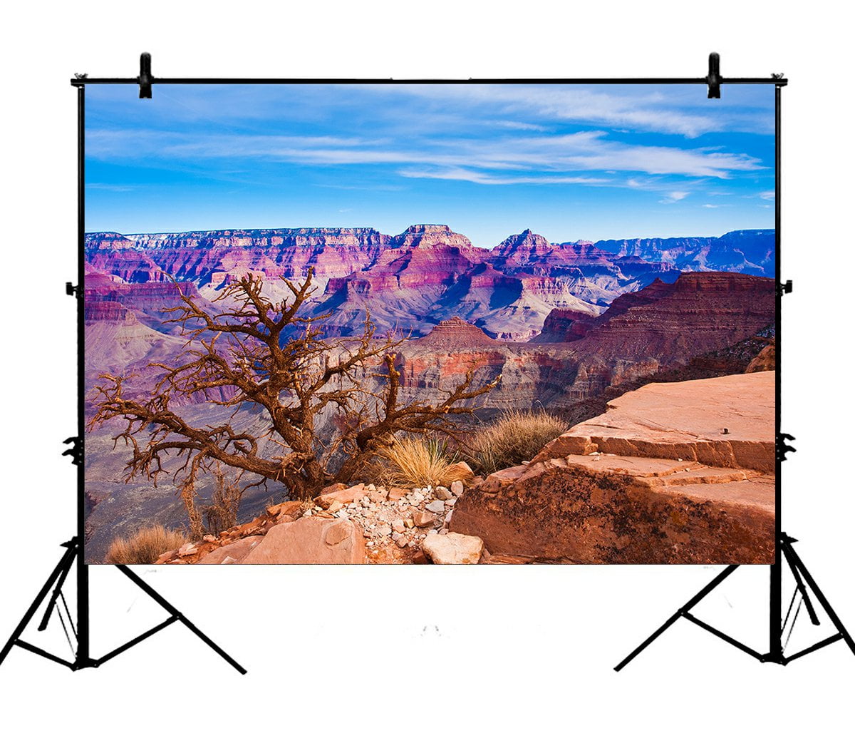 CHNYWORK 7x5ft Grand Canyon National Park Backdrop Canyon Mountains Arizona USA Natural Sunset Scenery Background American Travel Hiking Camp Birthday Party Decor Artistic Portraits Photo Props - View #4