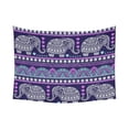 thumbnail image 1 of PHFZK Ethnic Vintage Style Wall Art Home Decor, Tribal Aztec Elephant Tapestry Wall Hanging 60 X 80 Inches, 1 of 2