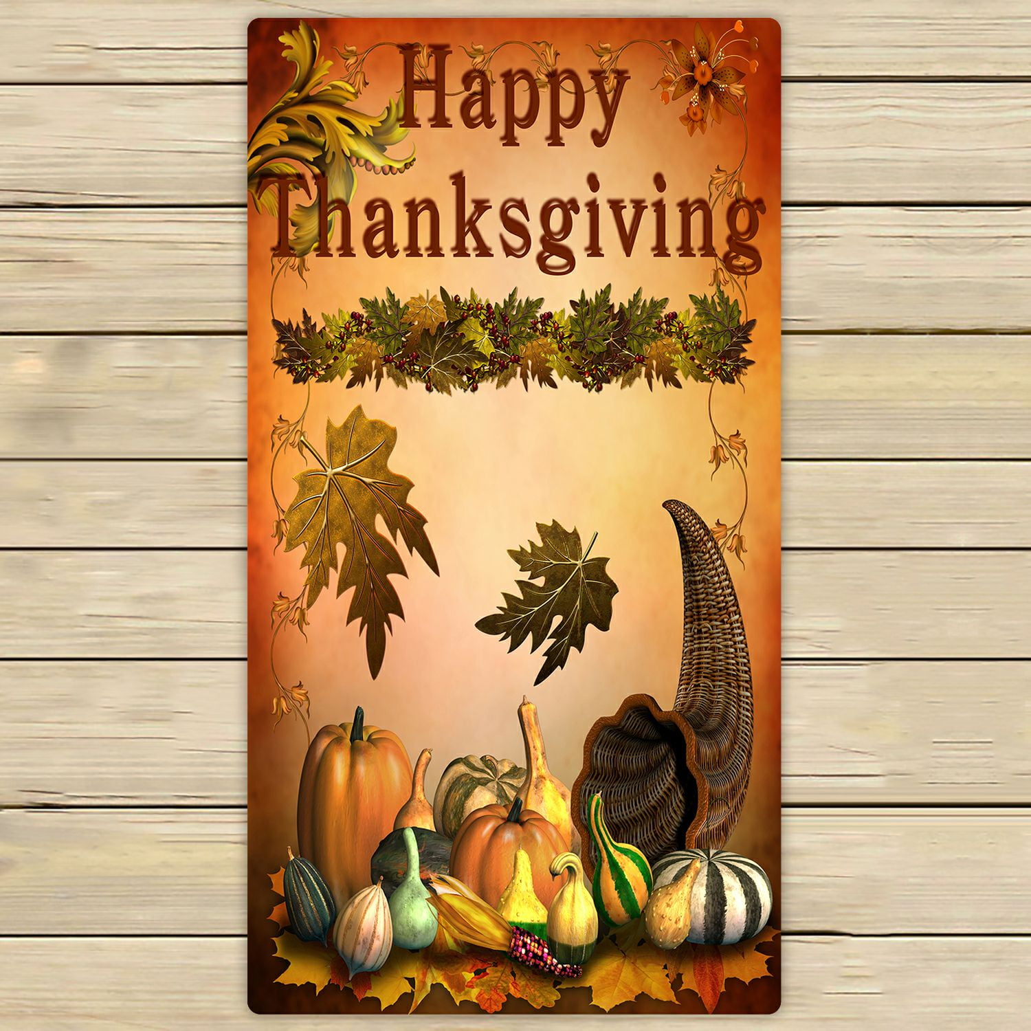 Thanksgiving bath towels sale