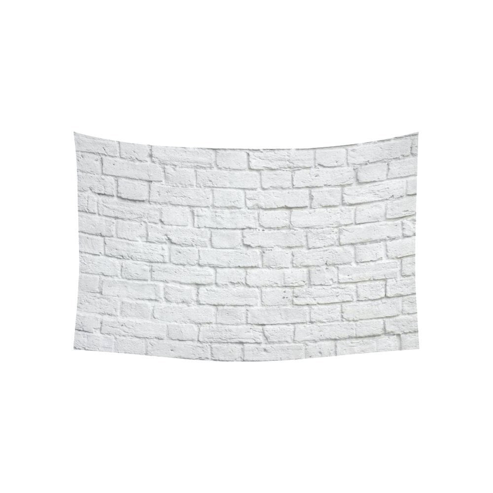 White brick tapestry sale