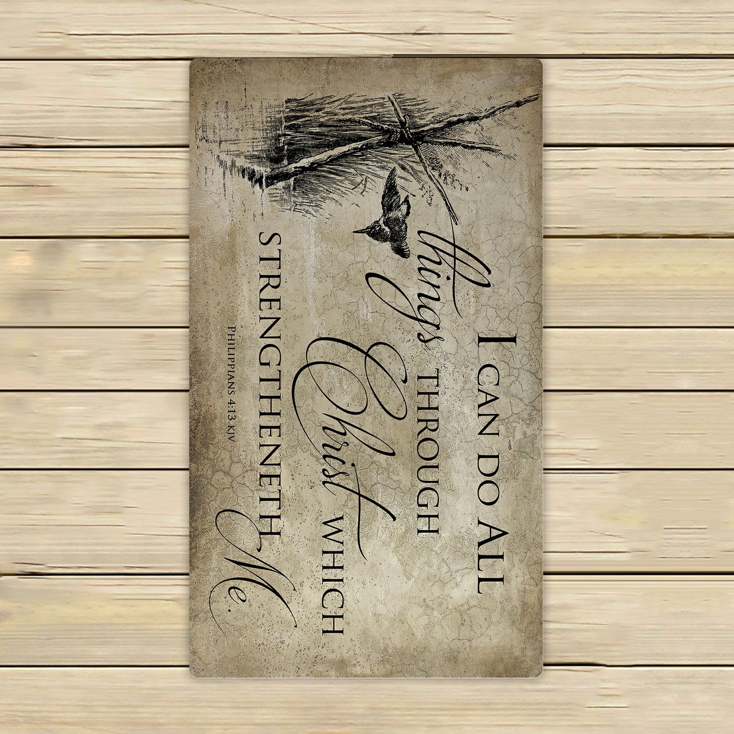 Inspirational hand online towels