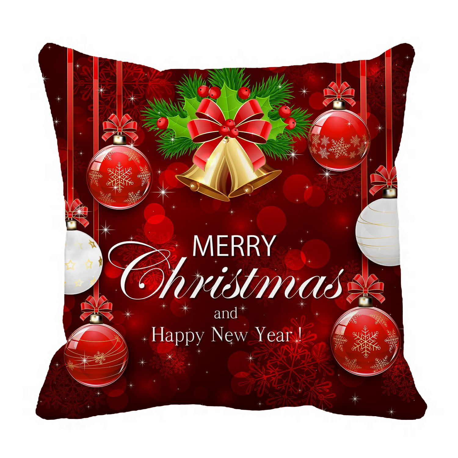Multi Color Christmas Pillow