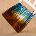 thumbnail image 1 of PHFZK Misty Forest Landscape Chair Pad, Art Tree Branches with the Rising Sun Sunrise Seat Cushion Chair Cushion Floor Cushion Two Sides Size 20x20 inches, 1 of 3