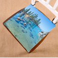 thumbnail image 1 of PHFZK Nature Scenery Chair Pad, Beautiful Blue Water on the Shore of the Lake Seat Cushion Chair Cushion Floor Cushion Two Sides Size 20x20 inches, 1 of 3