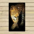 thumbnail image 1 of PHFZK Wildlife Towel, Nature Series of Animal Leopard Hand Towel Bath Bathroom Shower Towels Beach Towel 16x28 inches, 1 of 3
