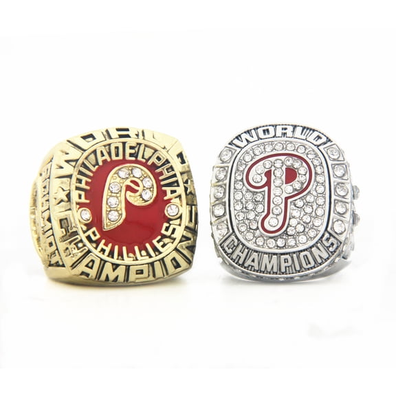 PHI Phillies 1980 2008 Series world Championship Replica Rings set