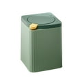 thumbnail image 1 of PHIGZNT 10.8l / 2.9 Gallon Small Trash Can with Lid, Bathroom Garbage Can with Pop-Up Lid, Waste Basket for Bathroom, Kitchen, Bedroom, Powder Room, Craft Room, Office, College Green One Size, 1 of 4