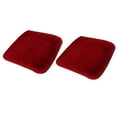 thumbnail image 1 of PHIGZNT 2Pack Car Front Seat Cushion, Soft Warm Faux Rabbit Fur Winter Auto Seat Cover, Fluffy Plush Vehicle Seat Protector Pad with Non-Slip Backing, Car Accessories for Home and Office Chair (Pink), 1 of 3