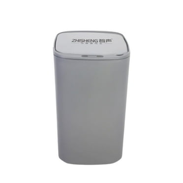 PHIGZNT Bathroom Smart Touchless Trash Can 4.6 Gallon Automatic Motion Sensor Rubbish Can with Lid Electric Narrow Small Garbage Bin for Kitchen, Office, Living Room, Toilet, Bedroom, Rv Gray One Size