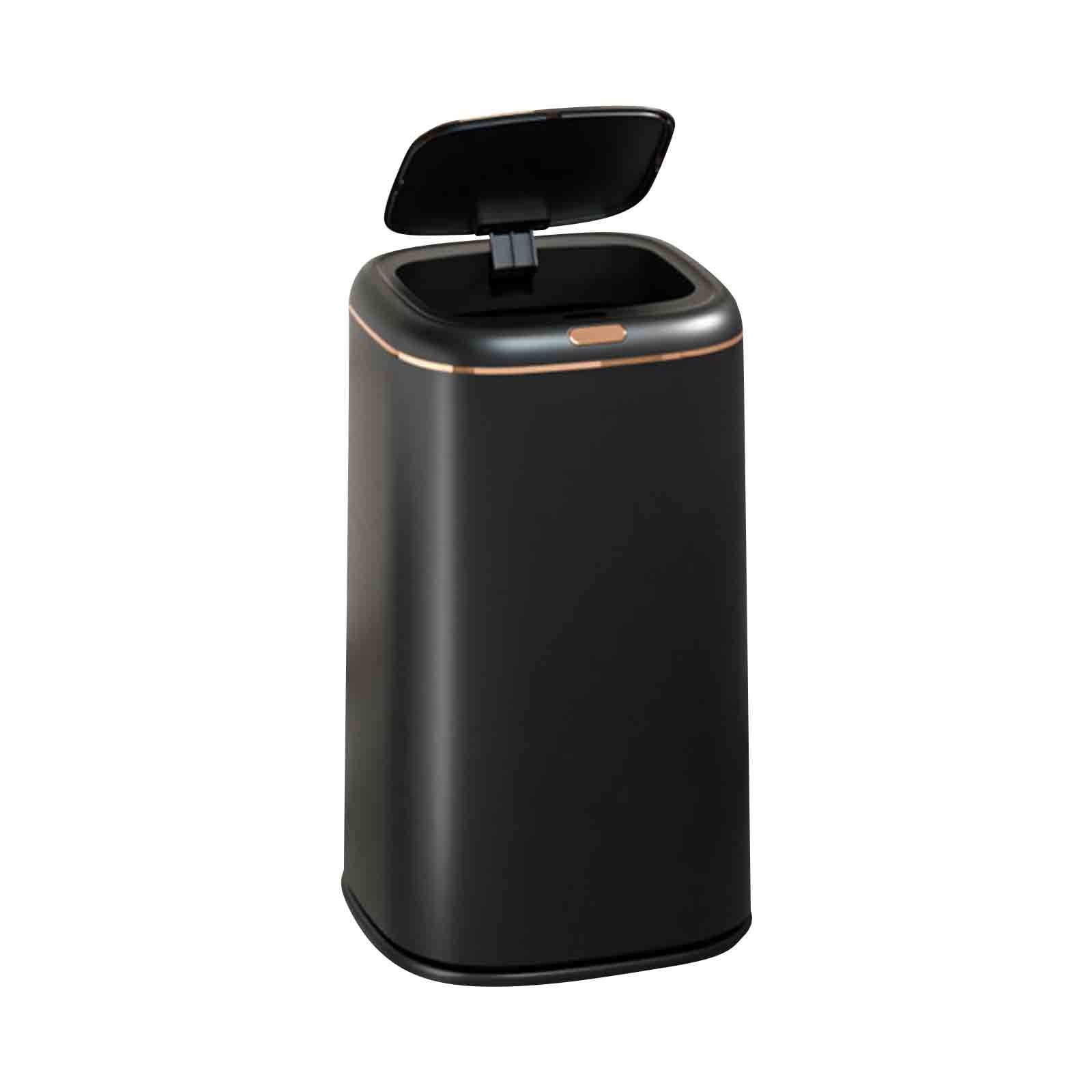 PHIGZNT Bathroom Trash Can with Lid, 9 Gallon Automatic Touchless ...