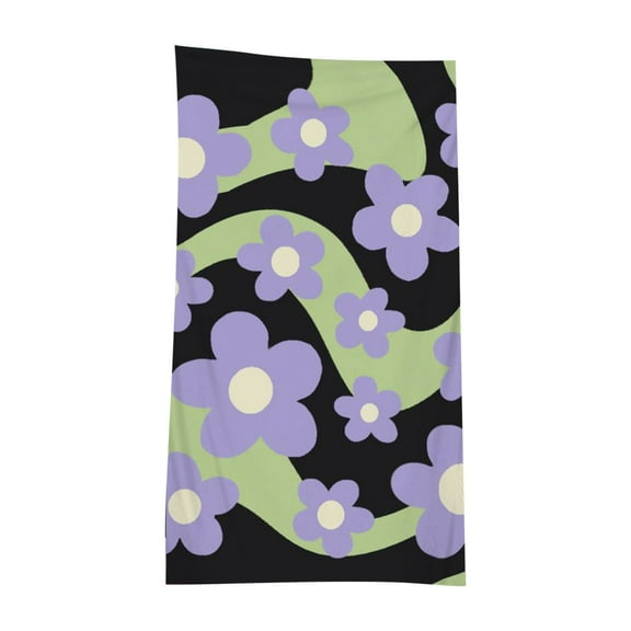 PHIGZNT Beach Towel for Kids Girls, Pink Cute Rainbow Beach Towel for Women Teens 30" x 60", Oversized Soft Microfiber Blanket, Quick Dry Sand Proof Thin Bath Towel Gifts for Travel Pool Picnic