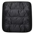 thumbnail image 1 of PHIGZNT Car Front Seat Cushion, Soft Warm Faux Rabbit Fur Winter Auto Seat Cover, Fluffy Plush Vehicle Seat Protector Pad with Non-Slip Backing, Car Accessories for Home and Office Chair (Black), 1 of 6