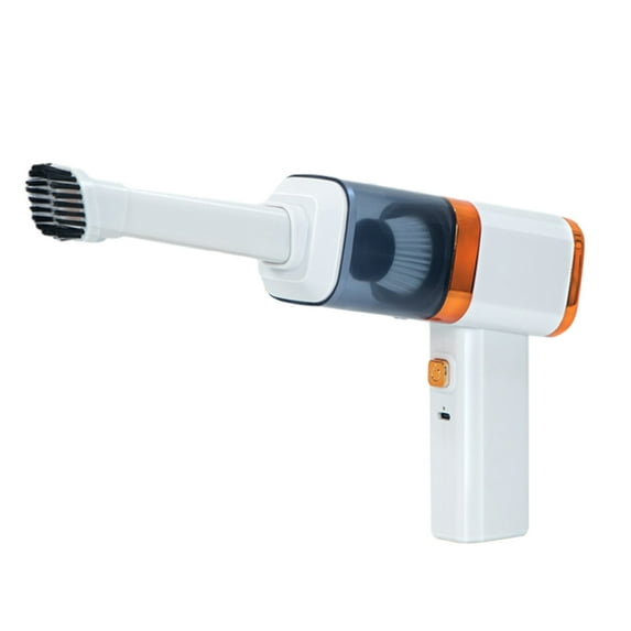 PHIGZNT Car Vacuum Portable Cordless, Handheld Vacuum Cleaner, 120w Powerful Suction Rechargeable Portable Mini Hand Held Vacuum White