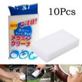 thumbnail image 1 of PHIGZNT Magic Sponges Eraser,10 Pack Melamine Sponge in Bulk,2X Density,Long Lasting,Cleaning Sponge for Kitchen, Bathroom,Bathtub, Sink,Furniture, Wall Cleaner (White,3.93x2.36x0.79in), 1 of 7