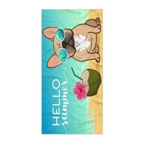PHIGZNT Microfiber Beach Towels Sunflower Beach Towel Lightweight Thin Quick Dry Absorbent Cute Sandproof Large Beach Blanket Beach Towels for Girls Kids Adults Travel Swimming Pool Camping