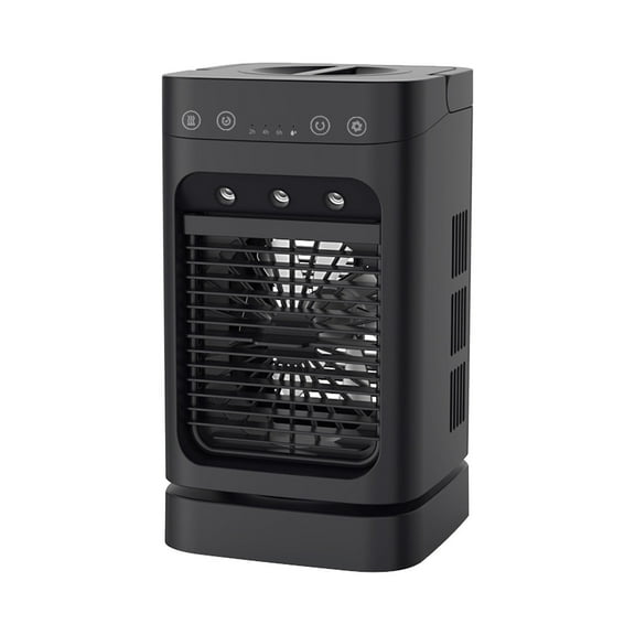 PHIGZNT Portable Air Conditioners, 3 in 1 Evaporative Air Cooler, 7 LED Light and 3 Wind Speed, Cool Mist & 2-8H Timer Cold AC for Bedroom, Best Partner In Summer