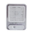 thumbnail image 1 of PHIGZNT Portable Air Conditioners Fan, 3 Speeds Rechargeable Evaporative Personal Air Cooler With 5000 mAh Battery &2-8H Timer, 7 Colors LED Light Mini Cooling Fan for Room, Office, Car(White), 1 of 4