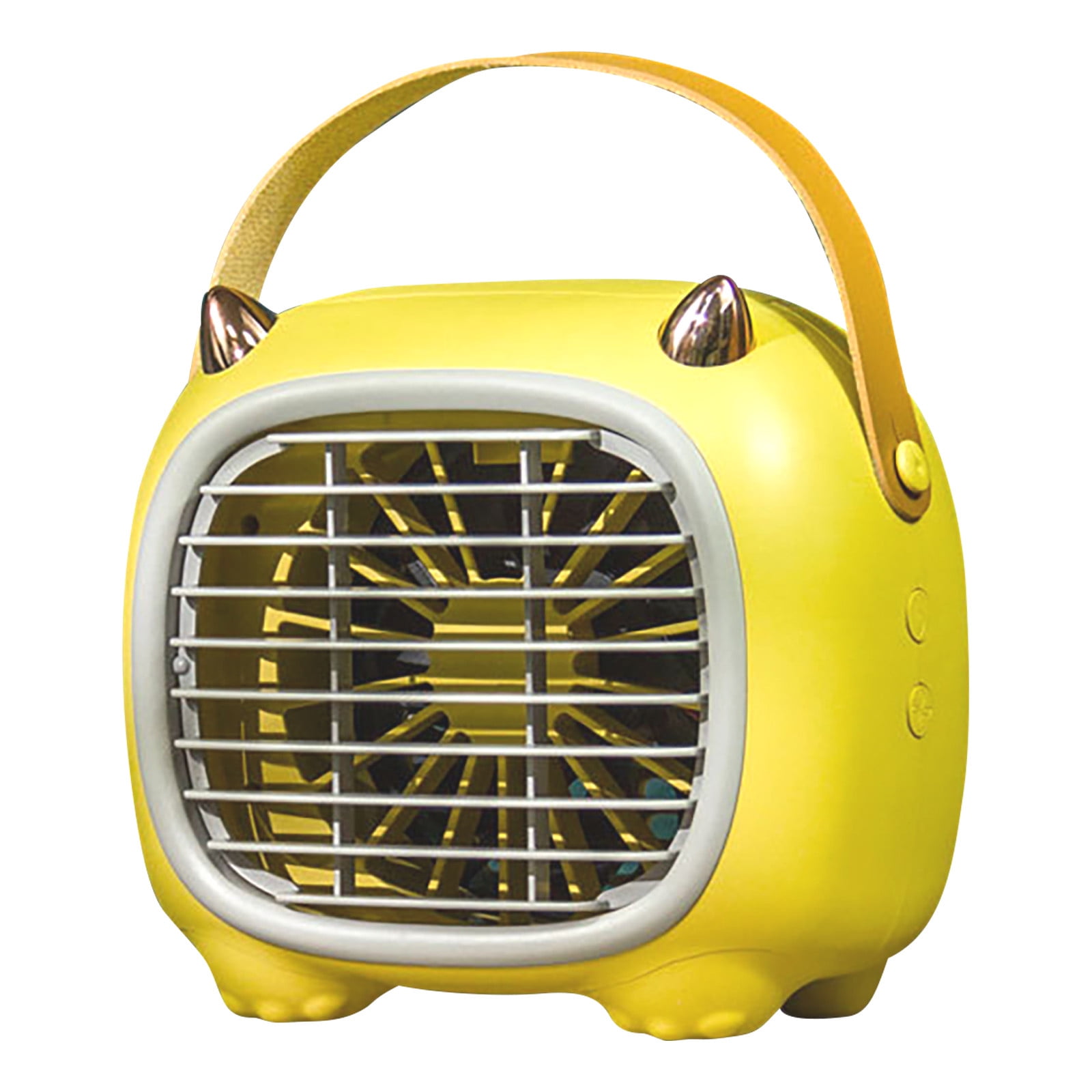 PHIGZNT Portable Air Conditioners - Portable AC Unit - Small Personal Evaporative Air Cooler & Fan for Bedroom, Office, Car, Camping, White