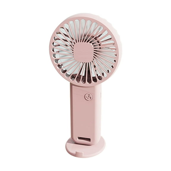 PHIGZNT Portable Handheld Fan, Battery Powered Handheld Mini Misting Fan Desk Fan, 5 Speeds Digital Display, Personal Cooling Water Spray Small Fan Gift for Women Travel Makeup Outdoor (White)