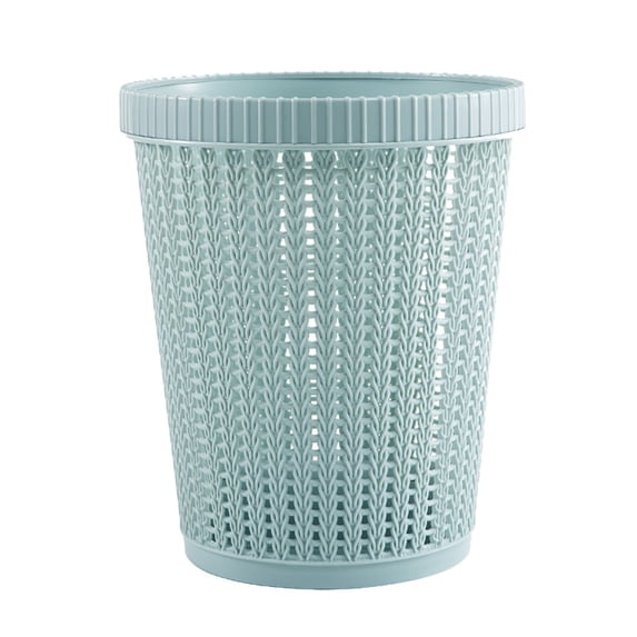 PHIGZNT Self-Sealing and Self-Changing 3.5 Gallon Trash Can,High Capacity Outdoor Garbage Can 2 in 1,Garbage Cans for Bedroom,Kitchen,Living Room,Bathroom,Office Blue One Size