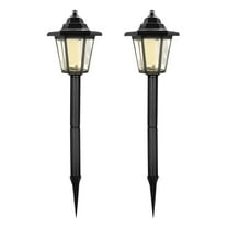 PHIGZNT Solar Lights Outdoor Waterproof Ip68, Auto On/Off Solar Powered Garden Yard Lawn Solar Lights for Outside Landscape Patio Yard Pathway Porch (Cool White)