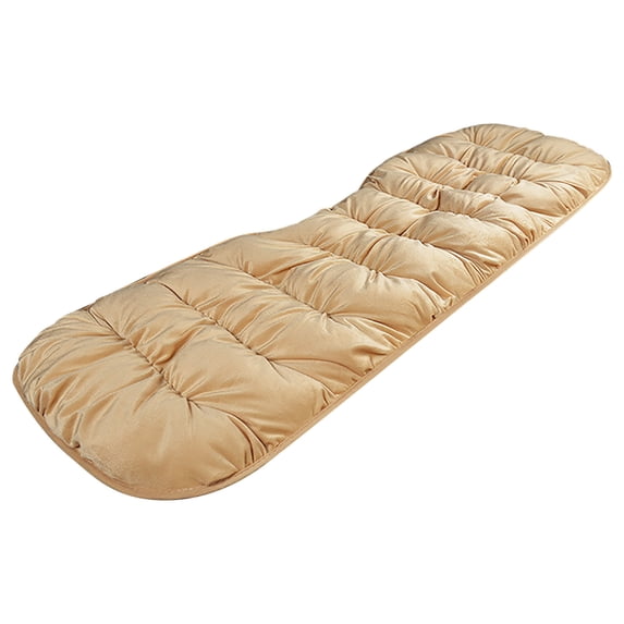 PHIGZNT Winter Soft Warm Faux Rabbit Fur Car Seat Cushion,Universal Fit Plush Front and Back Fuzzy Car Seat Pads Cushion Cover Protector - 1PCS (Back Seat 1PCS,Black)