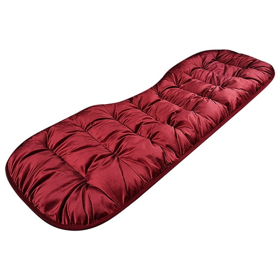 PHIGZNT Winter Soft Warm Faux Rabbit Fur Car Seat Cushion,Universal Fit Plush Front and Back Fuzzy Car Seat Pads Cushion Cover Protector - 1PCS (Back Seat 1PCS,Black)