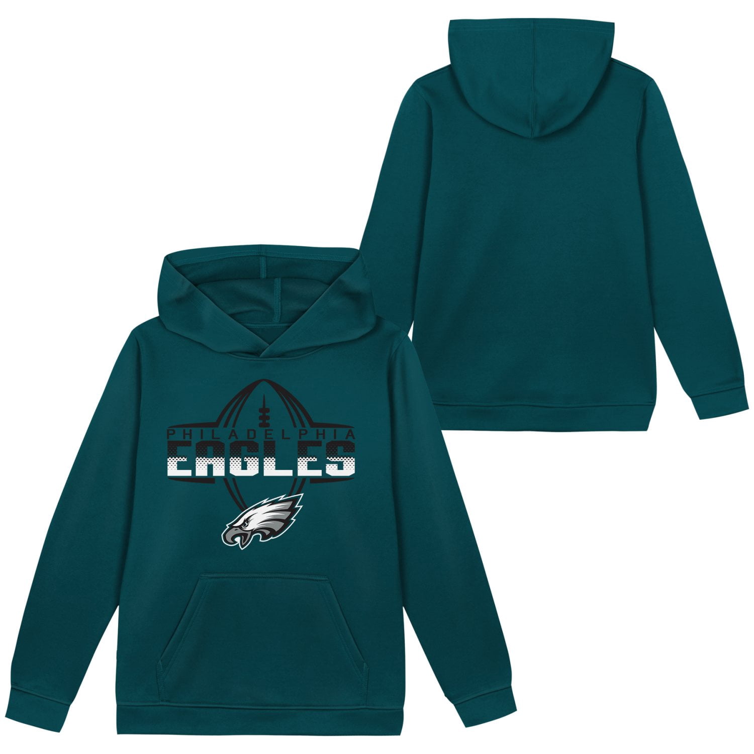 PHILADELPHIA EAGLES NFL Boys Hoodie Fleece Game Day Fan Apparel